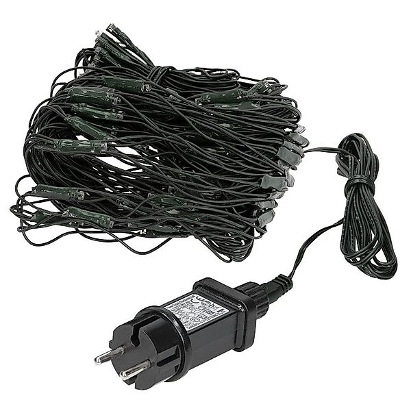 ECD Germany LED-Lichternetz Lichtervorhang Lichterkette Weihnachtsbeleuchtu günstig online kaufen