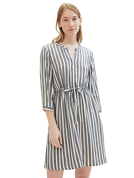 TOM TAILOR Hemdblusenkleid mit Schnürung günstig online kaufen