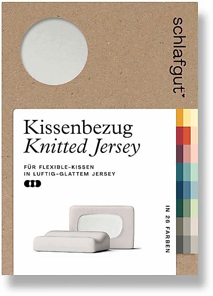 Schlafgut Kissenbezug »Pure flexibler Kissenbezug für Nackenstützkissen«, ( günstig online kaufen