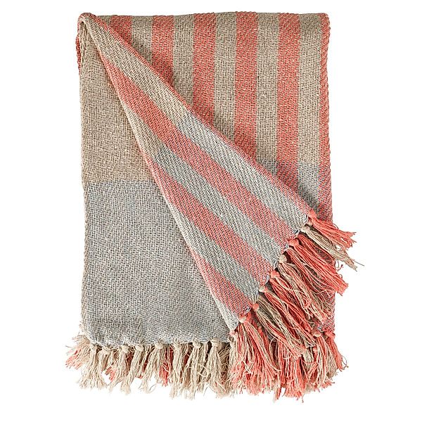 Wohndecke Decke Überwurf Band 100% Baumwolle günstig online kaufen