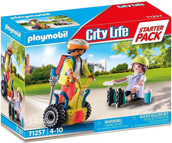 Playmobil® Konstruktions-Spielset »Starter Pack, Rettung mit Balance-Racer günstig online kaufen