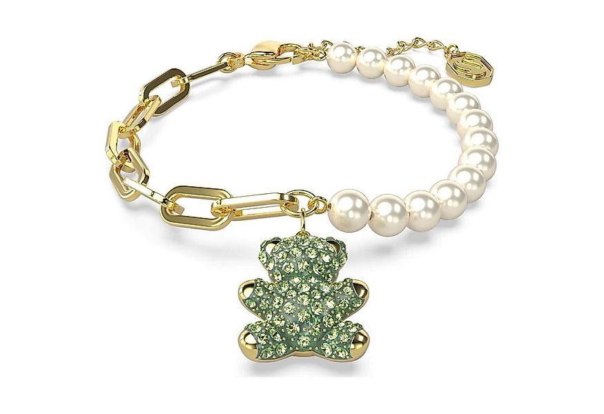 Swarovski Armband Swarovski Armband 5669167 Teddy, Bär, Grün, Goldlegierung günstig online kaufen