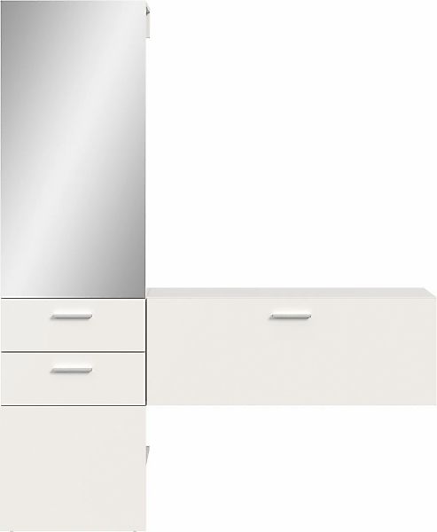 INOSIGN Garderoben-Set, (Set, 2 St.), Lumo, Garderobenset Breite: 156 cm, S günstig online kaufen