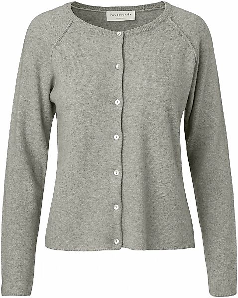 rosemunde Strickjacke "LAICA" Knöpfe als Verschluss, Rundhalsausschnitt, Sc günstig online kaufen