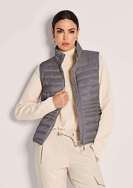 MADELEINE Kurzweste Verkürzte Steppweste für Damen Taillierte Weste mit Ste günstig online kaufen