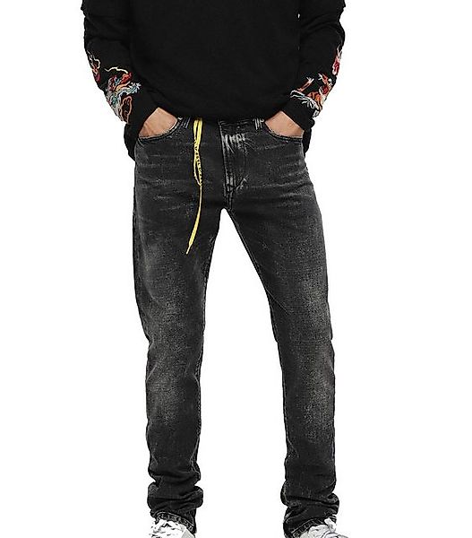Diesel Sweatjeans Diesel Deepzip 084WQ Herren Joggjeans Jeans Slim Carrot günstig online kaufen