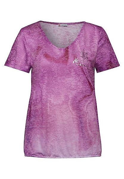 STREET ONE T-Shirt T-Shirt mit Farbverlauf (1-tlg) günstig online kaufen