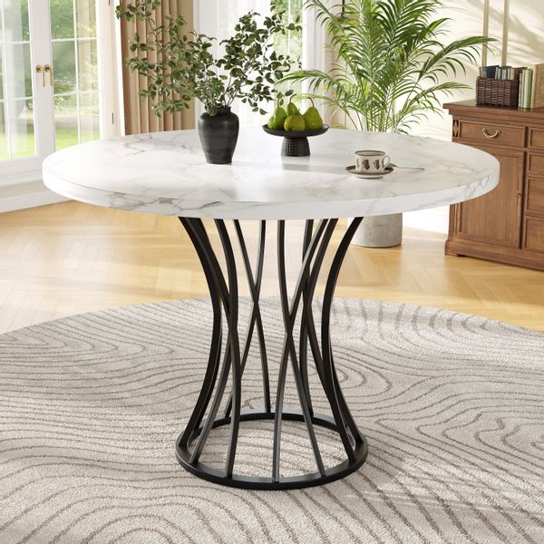 KLAM HOME Esstisch Runder Esstisch (80 günstig online kaufen