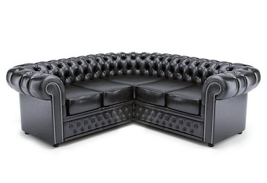 JVmoebel Ecksofa Chesterfield Sofa Ecke Eckcouch Polster Sitz Garnitur Eckg günstig online kaufen