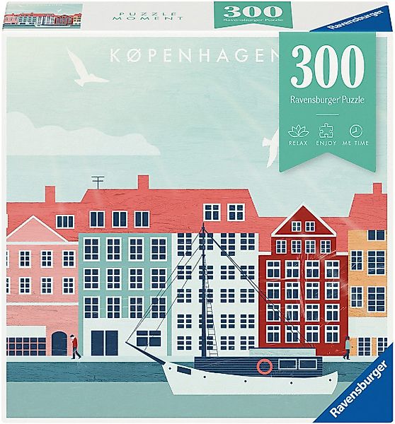 Ravensburger Puzzle Kopenhagen, 300 Puzzleteile, Made günstig online kaufen