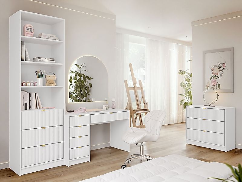 MIRJAN24 Wohnzimmer-Set Tireno V, (3er-Set, Kommode, günstig online kaufen