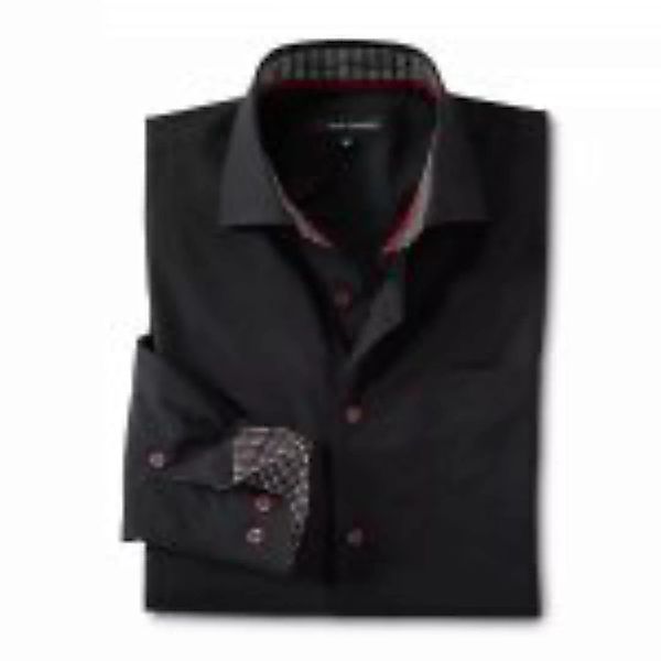 "Milano" Komforthemd, schwarz günstig online kaufen