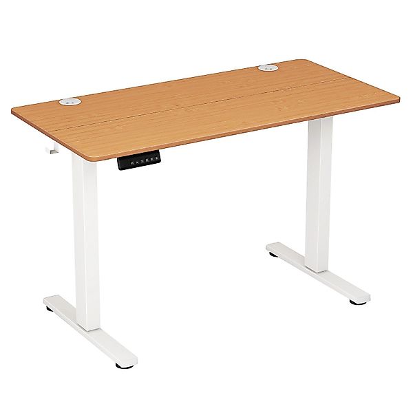 COSTWAY Schreibtisch, 73–122cm höhenverstellbar mit Memory günstig online kaufen