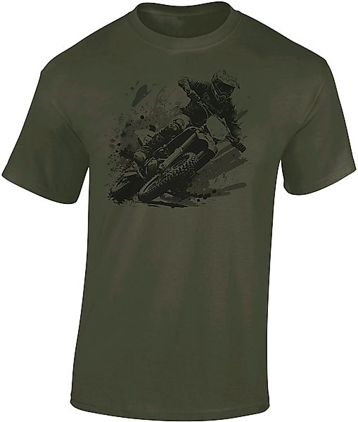 Baddery Print-Shirt Motocross T-Shirt: "Dirt Rush" günstig online kaufen