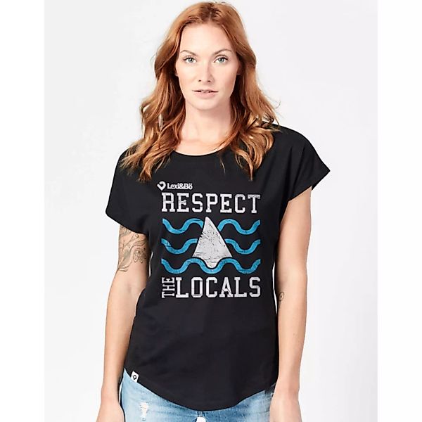 Respect The Locals Damen Oversized T-shirt günstig online kaufen