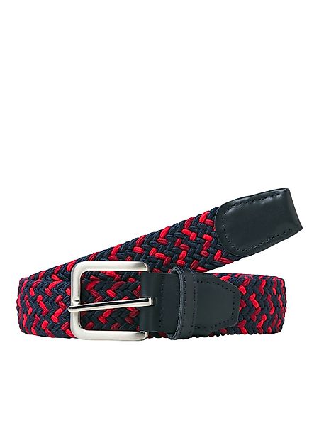 Jack & Jones Stretchgürtel "JACSPRING WOVEN BELT NOOS" mit silberfarbener S günstig online kaufen
