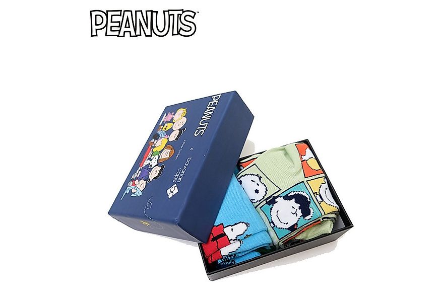 Bavarian Caps Freizeitsocken Bavarian Caps Sockenbox "Peanuts" (Socken, 2-P günstig online kaufen