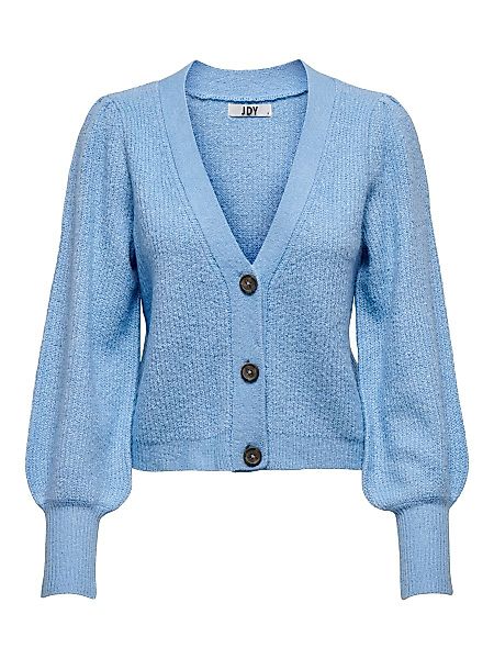 ONLY Rippdesign Strickjacke Damen Blau günstig online kaufen