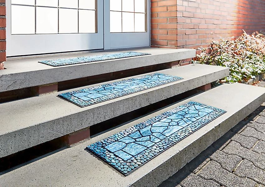 Andiamo Stufenmatte »Outdoor, 2er Set«, rechteckig, 6 mm Höhe, Outdoor-Stuf günstig online kaufen