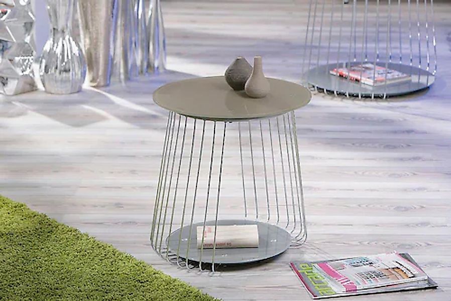 INOSIGN Couchtisch »Riva«, mit modernem Metallgestell günstig online kaufen