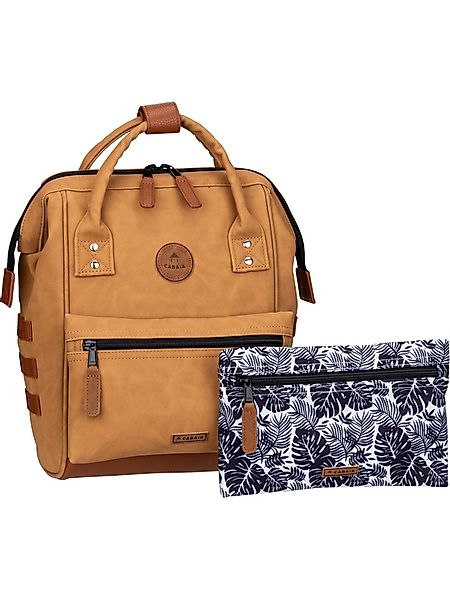 CABAIA Rucksack Vegan Nubuck Backpack (Set, 3-tlg) günstig online kaufen