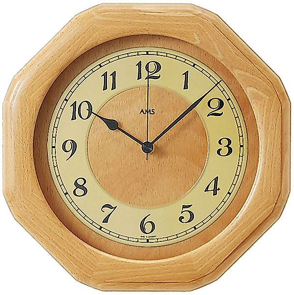 AMS Funkwanduhr (Quarzuhr,Wanduhr,Esszimmer,Wohnzimmer,Küche,Made in German günstig online kaufen