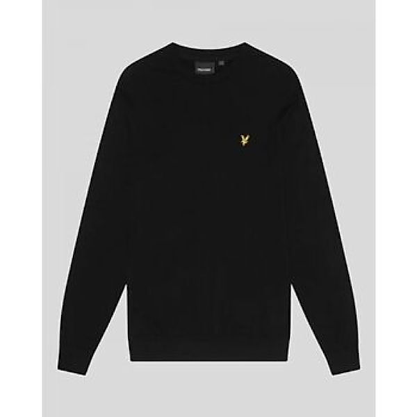 Lyle & Scott  Pullover KN2136V COTTON CREW-Z865 JET BLACK günstig online kaufen