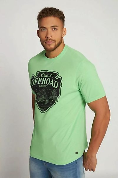 JP1880 T-Shirt T-Shirt Halbarm Offroad Print Rundhals günstig online kaufen