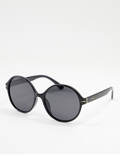 Nali – Runde Sonnenbrille in Schwarz günstig online kaufen