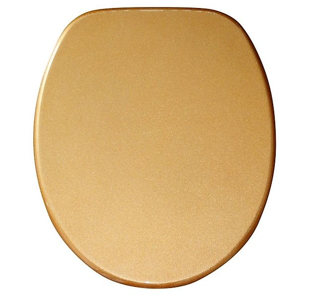 Sanilo WC-Sitz Glitzer Gold, universell, leichte Montage, hochwertig & mode günstig online kaufen