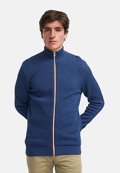 Kronstadt Sweatjacke KSErik Zip Feinstrickjacke mit Stehkragen günstig online kaufen