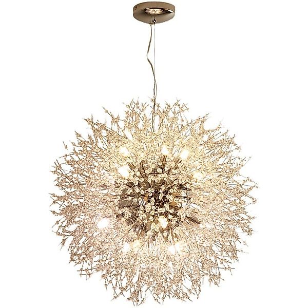 Welikera Kronleuchter 8-Licht Golden Pendelleuchte für günstig online kaufen