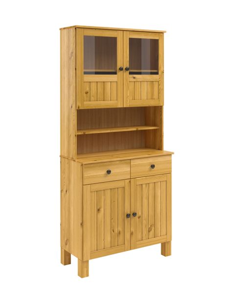 Home affaire Küchenbuffet "Alby2" Mit Metallgriffen, Breite 85 cm günstig online kaufen
