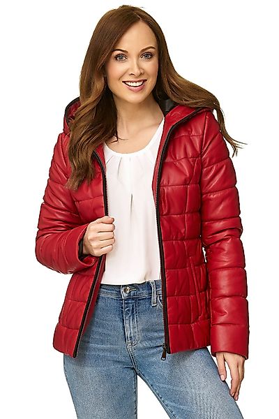 S&A Ledermoden Lederjacke Cyble •	Modischer Stepp-Look günstig online kaufen