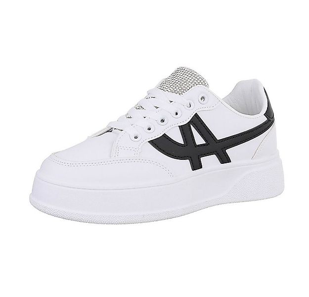 Ital-Design Damen Low-Top Freizeit Sneaker (87118397) Flach Sneakers Low in günstig online kaufen