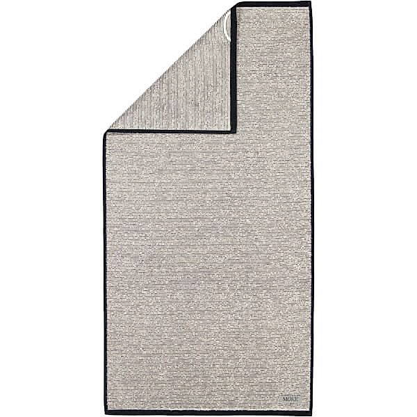 Möve Handtücher Eden Querrippe - Farbe: nature/black - 081 - Handtuch 50x10 günstig online kaufen