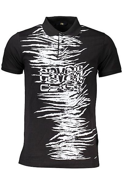 Cavalli Class Poloshirt Stilvolles schwarzes Herren günstig online kaufen