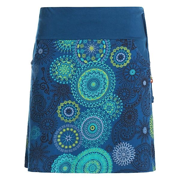 Vishes Minirock Kurzer Damen Baumwoll-Rock Taschen-Rock günstig online kaufen