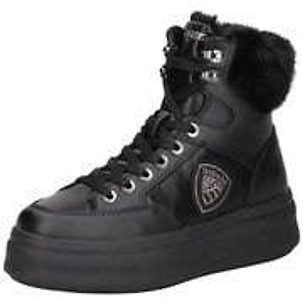 Blauer USA EMERY01 Schnür Boots Damen schwarz günstig online kaufen