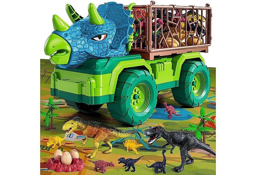 TEMI Spielzeug-Transporter Dinosaurier-LKW Set für Kiner, Dino Figuren, (Se günstig online kaufen