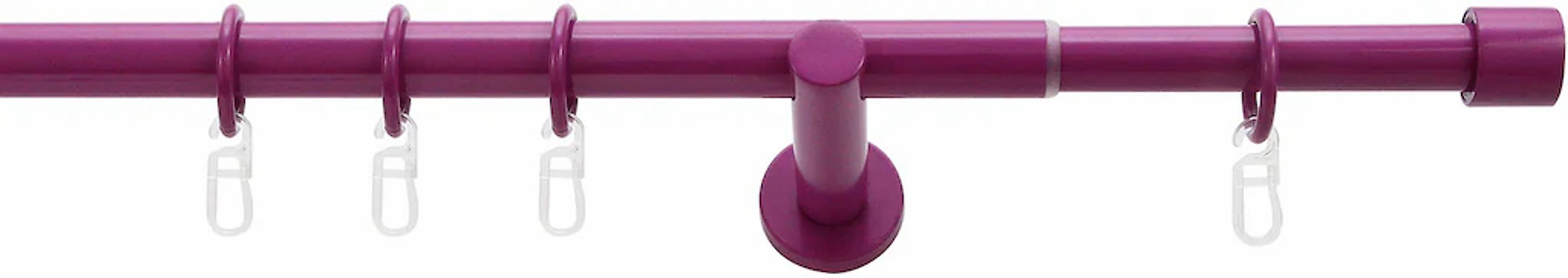 indeko Gardinenstange "Andrax" Ø 20 mm 1 läufig-läufig ausziehbar stufenlos günstig online kaufen