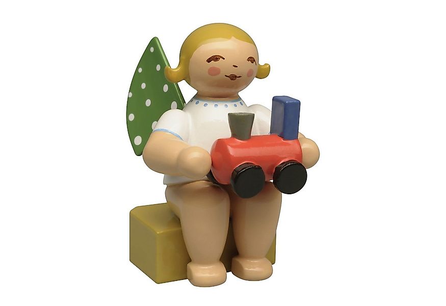 Wendt & Kühn Dekofigur Wendt & Kühn Kalenderfigur 2026, Engel mit Lok günstig online kaufen