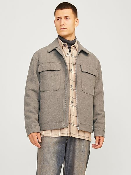 Jack & Jones Wolljacke "JPRCCRUSSEL WOOL BLEND JACKET SN" ohne Kapuze günstig online kaufen