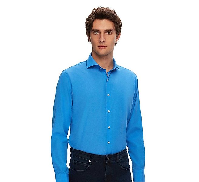 D'S DAMAT Businesshemd Herrenhemd mit italienischem Kragen, langärmelig, ei günstig online kaufen