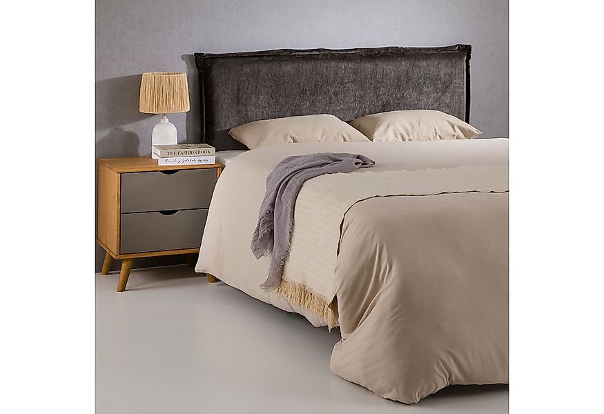 IDIMEX Kopfteil OVIO, Bettkopfteil 160cm, Headboard, Kopfteil Chenille Stof günstig online kaufen