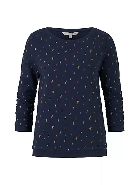 Tom Tailor gemustertes Sweatshirt günstig online kaufen