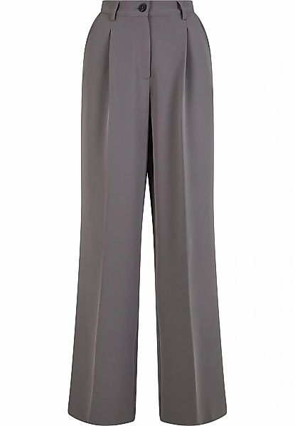 URBAN CLASSICS Stoffhose "Urban Classics Ladies Wide Leg Trousers" günstig online kaufen