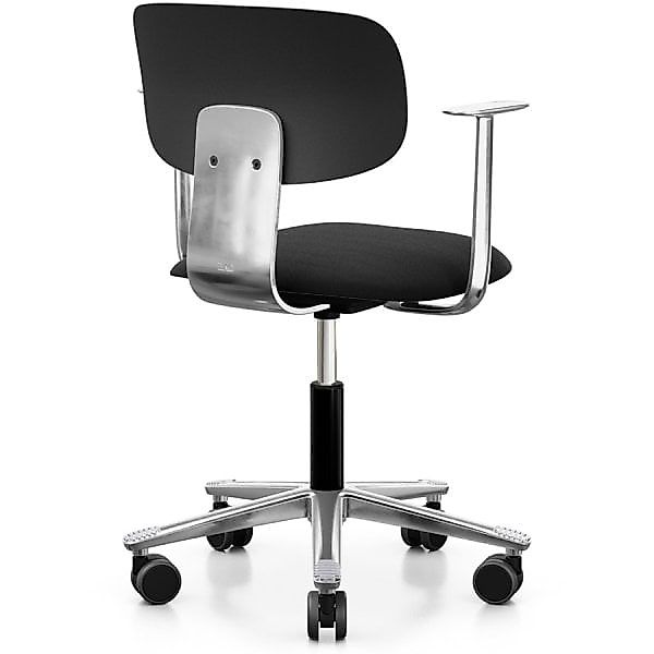 HAG Tion 2140 Bürostuhl schwarz mit Armlehnen - Sitz Stoff Cura - Rückensch günstig online kaufen
