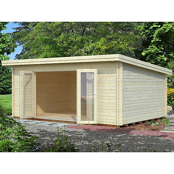 Palmako Gartenhaus "Lea" 19,4 m², mit Fußboden im Gartenhaus günstig online kaufen