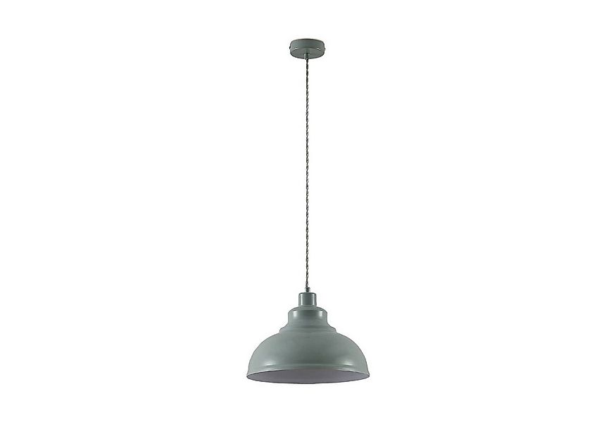 Lindby Hängeleuchte Albertine, Metall, Blau IP20, 1 x 60 W günstig online kaufen